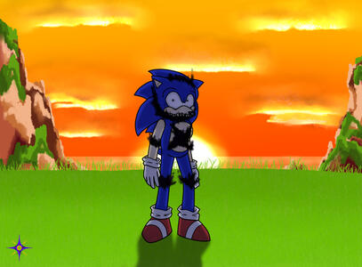 Demon At Dawn (Shaded)