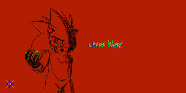 Sonic Chaos Blast (Sketched) Sonic Chaos Blast (Sketched)