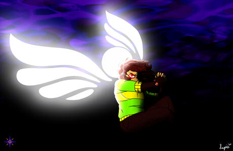 A Darkened Angel (Rendered)